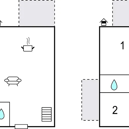 Дом отдыха 2 Bedroom Beautiful In Рогозница