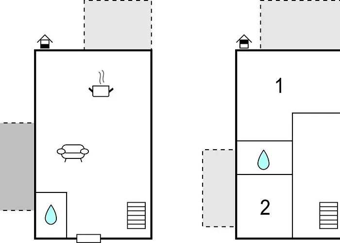 2 Bedroom Beautiful In 度假居